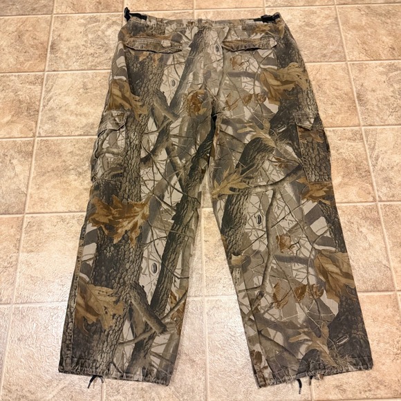 Outfitters Ridge Mens Realtree Hardwoods Camo Cargo Pants XL 40-42 Cotton - Picture 5 of 10